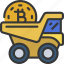 crypto, mining, truck, vehicle, bitcoin 