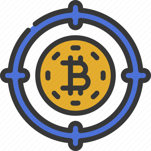 Target, bitcoin, targets, cryptocurrency, crypto icon - Download on Iconfinder