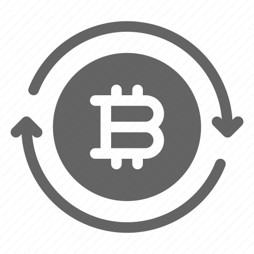 transfer bitcoin icon