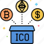 initial, coin, offering, payment 