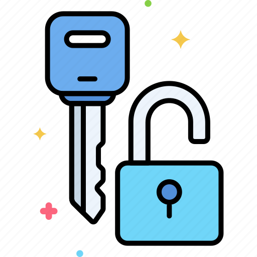 Public, key, safety, padlock icon - Download on Iconfinder