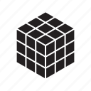 cube, brain, game, puzzle, rubik