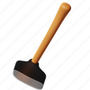 hoe, dig, spade, tool, equipment, agriculture, farming, gardening, nature