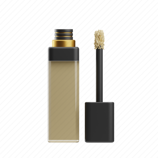 Concealer, foundation, cream, stick, liquid, beauty cosmetics, makeup 3D illustration - Download on Iconfinder