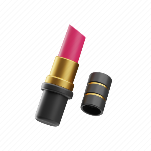 Lipstick, lips, colour, lip care, lip balm, beauty cosmetics, makeup 3D illustration - Download on Iconfinder