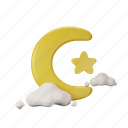 ramadan, moon, star, cloud, muslim, eid mubarak, ramadan kareem, islam