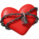 forbidden love, prohibited, lock, love, heart, dating, valentine, romantic, romance 