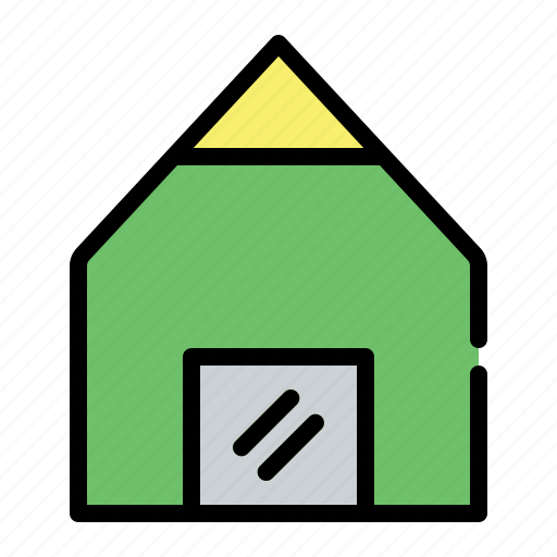 Agriculture, farm, green, house, nature icon - Download on Iconfinder