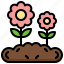 flower, plant, pot, farming, gardening, botanic, nature 