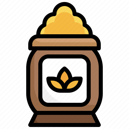 Sack, grain, farmin, gardening, bag, food icon - Download on Iconfinder