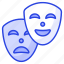 theater, mask, party, face, expression, drama, carnival 