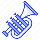 trumpet, music, instrument, cornet, sound, clarion, brass