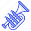 trumpet, music, instrument, cornet, sound, clarion, brass 