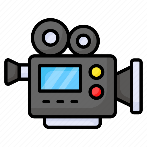 Movie, film, camera, camcorder, cinematography, videography, cam icon - Download on Iconfinder