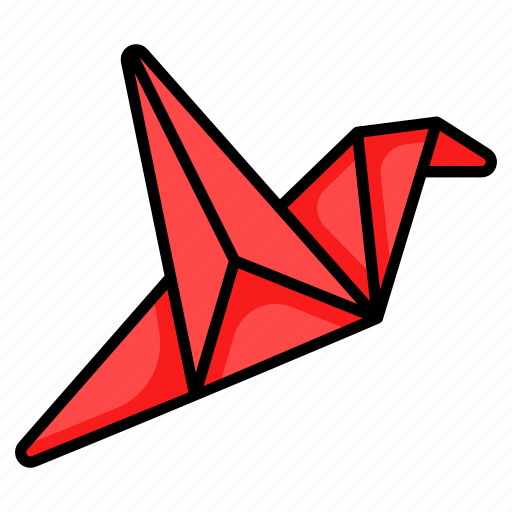 Origami, artwork, handicraft, bird, art, paper, shape icon - Download on Iconfinder