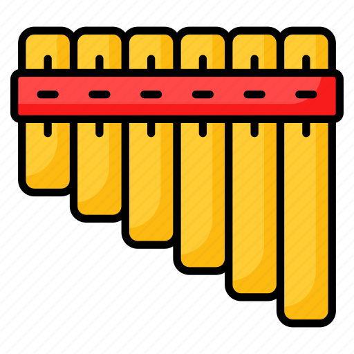 Pan, flute, musical, instrument, traditional, folk, music icon - Download on Iconfinder