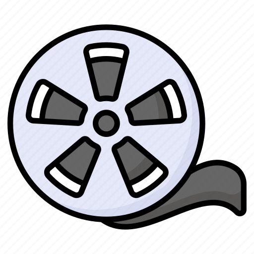 Film, roll, reel, movie, photographic, strip, tape icon - Download on Iconfinder