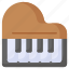 piano, musical, instrument, keyboard, music, harmony, device 