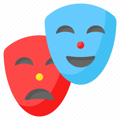 Theater, mask, party, face, expression, drama, carnival icon - Download on Iconfinder