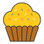bakery, cake, cupcake, dessert, food, muffin, sugar, sweets 