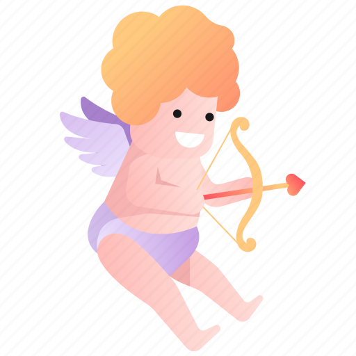 Cupid, heart, kid, love, angel, romance, valentine icon - Download on Iconfinder