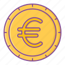 euro, currency, coin, exchange 