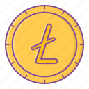 litecoin, currency, cryptocurrency, coin