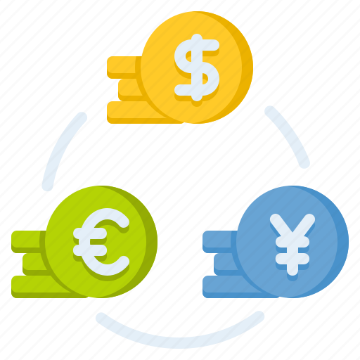 Money, currency exchange, coin, euro, cash, currency, finance icon - Download on Iconfinder