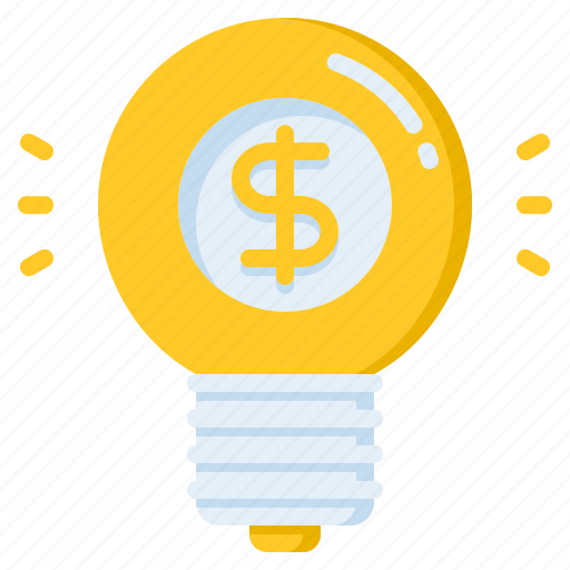Idea, money idea, creative, bulb, innovation, creativity, technology icon - Download on Iconfinder