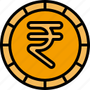 rupee, india, coin, money, currency, finance, exchange