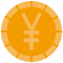 yen, exchange, coin, money, currency, coins, finance