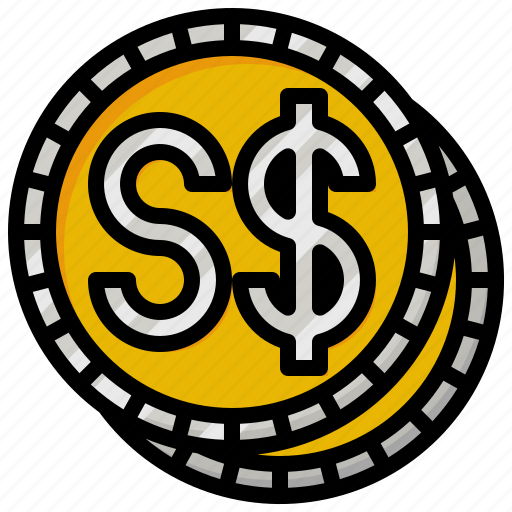 Singapore, dollar, business, finance, currency, coin icon - Download on Iconfinder