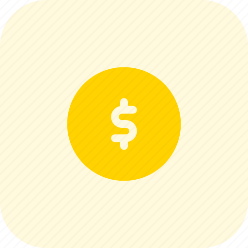 Dollar, coin, money, currency icon - Download on Iconfinder