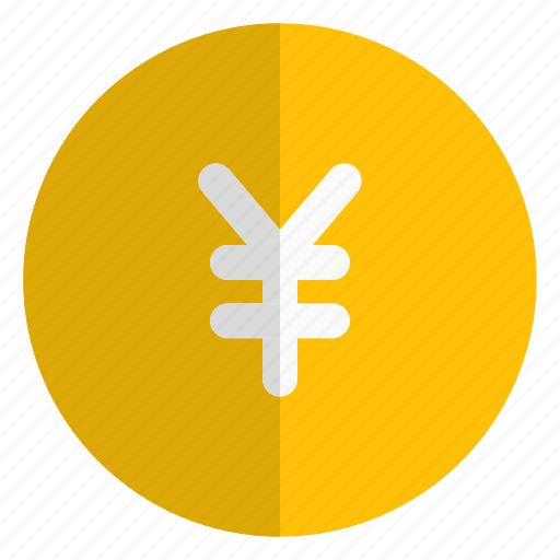Yen, coin, money, currency icon - Download on Iconfinder