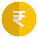 rupee, coin, money, currency