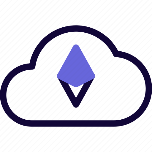 Cloud, ethereum, technology, currency icon - Download on Iconfinder
