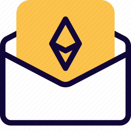 Ethereum, mail, message, chat icon - Download on Iconfinder