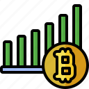 bitcoin, chart, finance, economy, invest, graph, grow