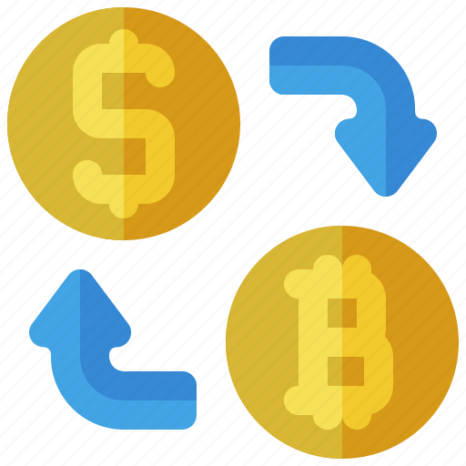 Exchange, dollar, bitcoin, swap, money, finance, transfer icon - Download on Iconfinder