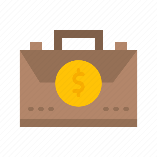 - dollar briefcase, briefcase, bag, money briefcase, money, business, finance icon - Download on Iconfinder