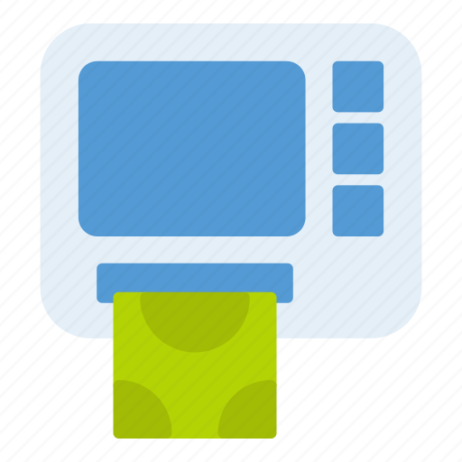Atm, currency, banking, machine, money icon - Download on Iconfinder