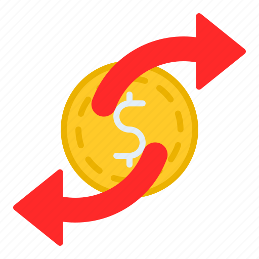 1, cash, flow, fund, transfer, currency, dollar icon - Download on Iconfinder
