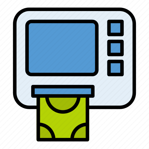 1, atm, currency, banking, machine, money icon - Download on Iconfinder