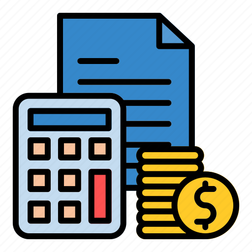Budget, currency, calculator, coin, cash icon - Download on Iconfinder