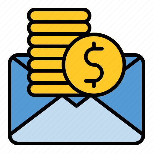 1, income, mail, currency, envelope, invoice icon - Download on Iconfinder