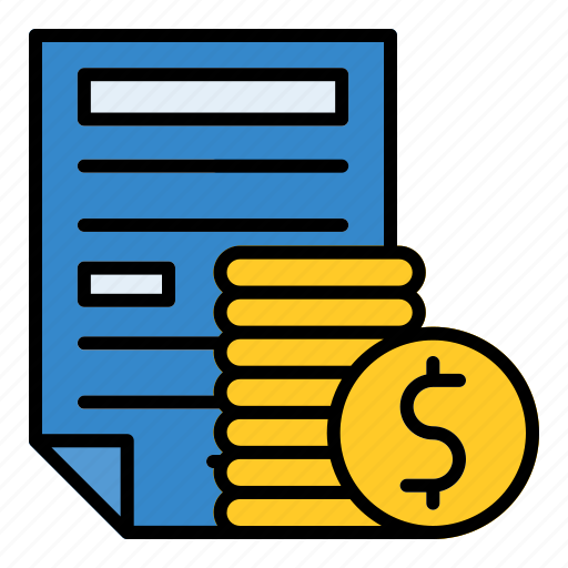1, invoice, currency, dollar, finance, letter icon - Download on Iconfinder