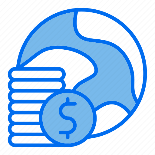 Global, money, coin, world, currency icon - Download on Iconfinder