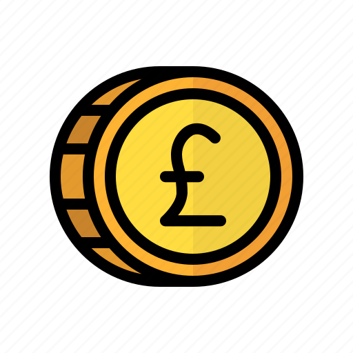 Coin, money, pound, sterling, cash, currency, finance icon - Download on Iconfinder
