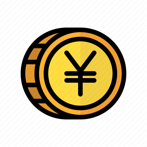Coin, money, yen, cash, currency, finance, business icon - Download on Iconfinder