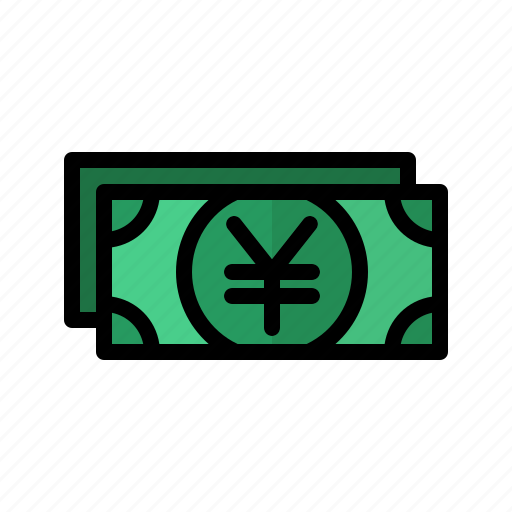 Money, yen, cash, currency, trade, finance, business icon - Download on Iconfinder